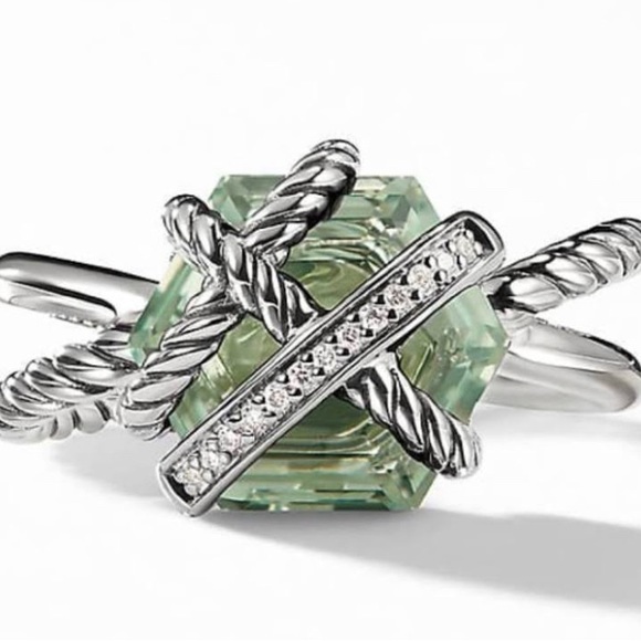 David yurman cable gemstone ring - Picture 1 of 7